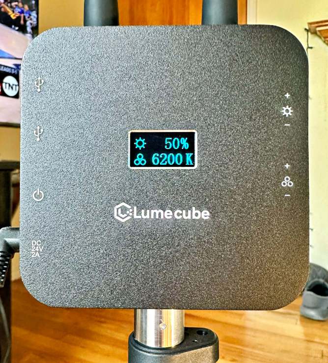Contrôleur Lume Cube Flex Light Pro et panneau LED